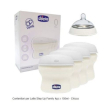 chicco contenitore latte natural feeling - contenitore latte naturalfeeling 4 pezzi - accessorio per