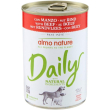 daily menu manzo - alimento umido per cani adulti 400 gr