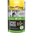 gimdog sport snacks agnello - snacks per cani sportivi 60 gr