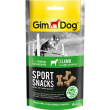 gimdog sportsnacks agnello 60g