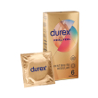 durex real feel profilattici sensazione naturale di contatto 6 pezzi