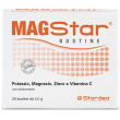 magstar 20 bustine magnesio, potassio, zinco, vitamina c