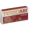 ferroabi gusto cioccolato, abi pharmaceutical, integratore ferro, 20 confetti orosolubili