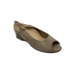 loren scarpa estiva donna beige e pitone