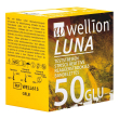 med trust wellion luna strisce reattive per misurazione glucosio 50 strisce
