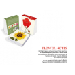 girasole flower notes aboca 1 blocco note