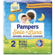 pampers sole & luna flash mini 21 pezzi