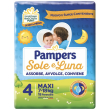 pampers sole & luna maxi 18 pezzi
