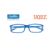 corpootto occhiali per lettura work azzurro +1,50 diottrie - design elegante e funzionale