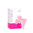 intimina - lily cup compact coppetta mestruale pieghevole portatile misura a confezione 1 coppetta