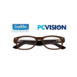 corpootto pc vision occhiali per lettura colore marrone +0 diottrie