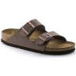 birkenstock arizona mocca birko flor nubuck 35
