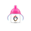 avent tazza decorata con beccuccio rosa 340 ml