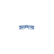 corpootto eton blu occhiali da lettura +3,00