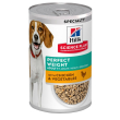 hill's cane science perfect weight adult pollo verdure 363gr (lattina)