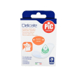 cerotto strip delicate in tnt con clorexidina 20 pezzi - pikdare