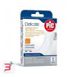 cerotto pic delicate striscia bianca con tampone antibatterico cm 8x0,5 m