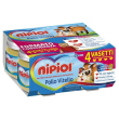 nipiol - omogenizzato di carne pollo  vitello , 4+ mesi ( 4x80 gr )