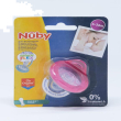 nuby succhietto ortodontico nat-flex 6m+ - succhietto in silicone per bambini