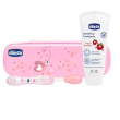 chicco set dentale rosa +12m