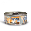 monge cat jelly tonno bonito pezzetti salmone 80gr lattina in gelatin...