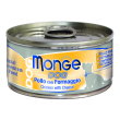 monge cane natural lattina adulto pollo & formaggio 95 gr