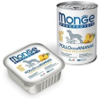 monge dog frutta um pollo riso ananas 400gr lattina