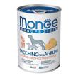 monge monoproteico frutta tacchino/riso/agrumi 400 g