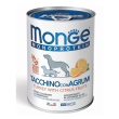 monge cane fruit monoproteico tacchino riso agrumi 400gr (lattina)