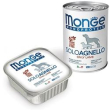 monge dog solo agnello 150gr vaschetta minsan 926591191