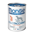 monge monoprotein solo tacchino 400 g