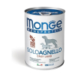 monoprotein solo agnello - cibo umido per cani 1x400 g