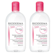bioderma sensibio h2o soluzione micellare 2 x 500 ml
