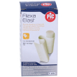 flexa elast benda elastica bianca, 7cm x 4.5m, supporto per articolazioni e tendini, pic