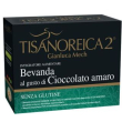tisanoreica 2 bevanda gusto cioccolato amaro senza glutine 4 preparati da 34 grammi