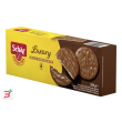 schar luxury biscotti di pasta frolla ricoperti di cioccolato al latte 200 g