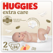 huggies® extra care 3-6 kg 24 pz pannolini