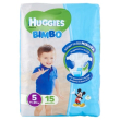 huggies bimbo base taglia 5 (11-25kg) 15 pezzi