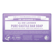 dr. bronner's puro sapone solido bio lavanda 140 g
