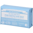 dr. bronner's puro sapone solido bio senza profumo 140 g