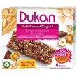 dukan barretta crusca cioccolato e nocciola 6 barrette