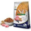 n&d ancestral grain adult medium & maxi all'agnello e mirtillo - alimento completo per cani 2.5 kg