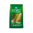 ecopet natural puppy medium pollo - alimento completo per cani cuccioli e gestanti 12 kg