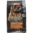 cibau sensitive lamb medium & maxi agnello - alimento completo per cani adulti sensibili 2,5 kg