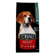 cibau adult medium breed al pollo - alimento completo per cani adulti di taglia media 12 kg