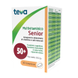 teva multivitaminico senior 50+ - integratore per energia e ossa, 30 compresse