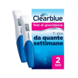 test clearblue per la gravidanza con indicatore del tempo