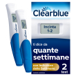 clearblue test gravidanza digitale, 2 test con indicatore settimane