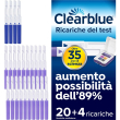 clearblue ricariche per monitor di fertilità - 20 test fertilità + 4 test gravidanza