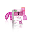lybera la coppetta igienica  washing kit   kit igienizzante.  formato kit composto da coppetta + cup